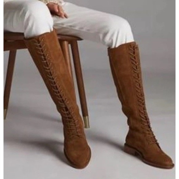 Anthropologie Shoes - anthropologie seude lace up boots Made In Spain